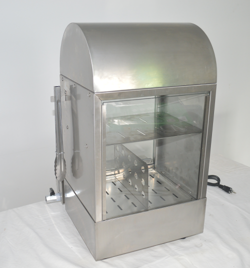 Arc top hot dog insulation cabinet