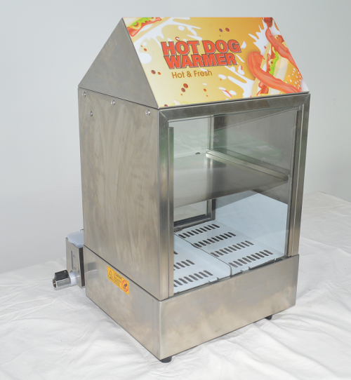 Slope top hot dog insulation cabinet